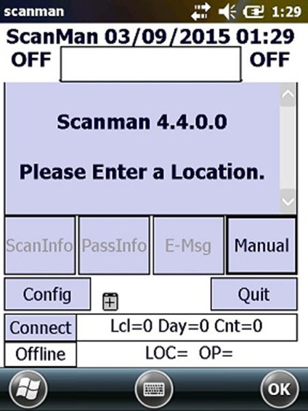 Creation of Scanman.INI