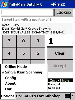 TallyManPPC_SingleItemScann